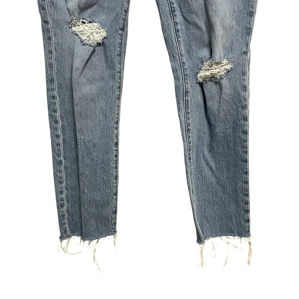 Madewell Perfect‎ Vintage Jeans Womens 25 Light Wash High-Rise Straight